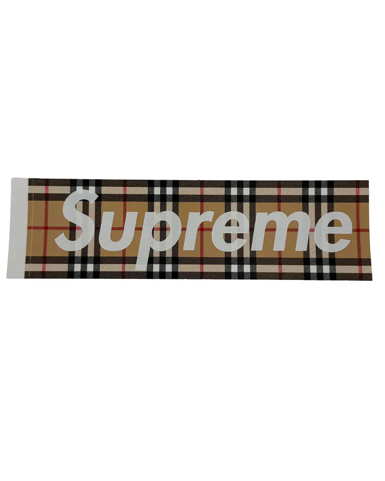 Stickers Box Logo - Supreme