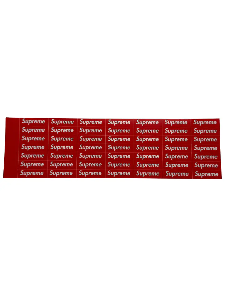 Stickers Box Logo - Supreme