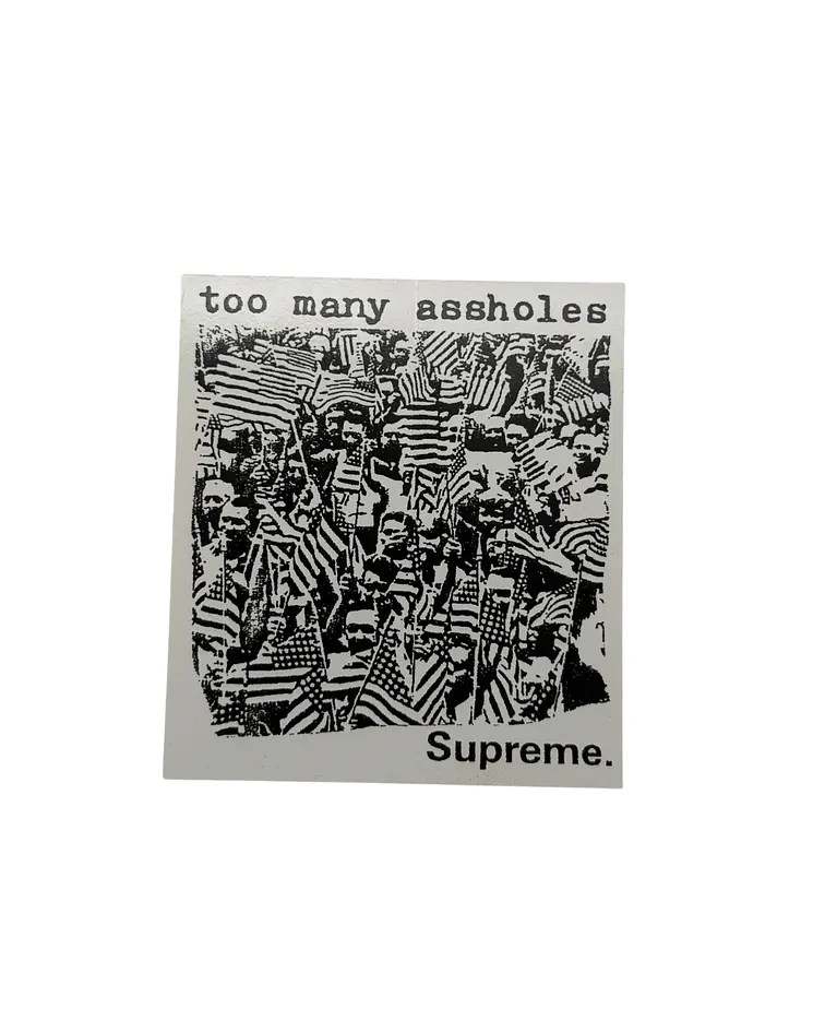 Stickers Medianos - Supreme
