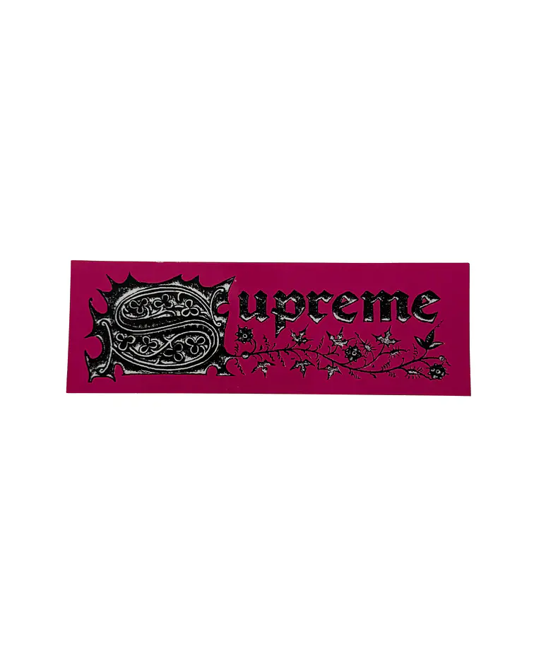 Stickers Rectangulares - Supreme