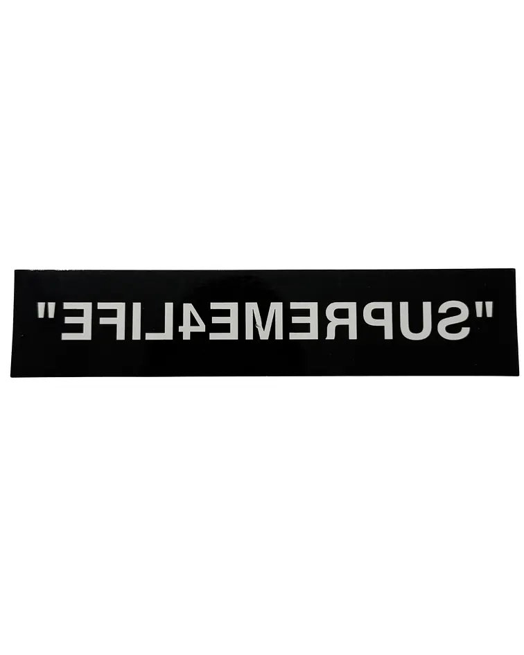 Stickers Rectangulares - Supreme
