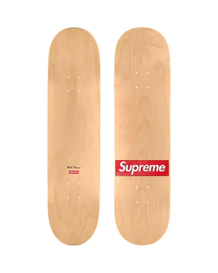 Tabla de Skate Routed Box Logo - Supreme