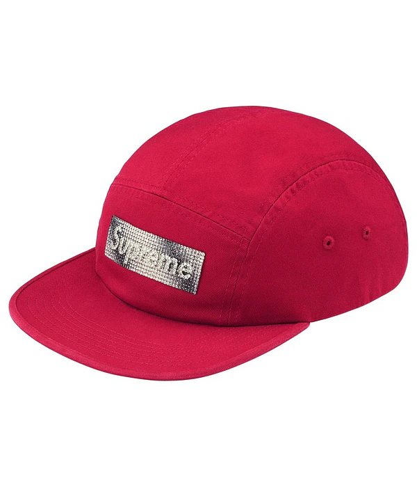 Gorro Rhinestone Label Camp Cap - Supreme