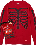 Polera Manga Larga Bones Thermal - Supreme / Hanes