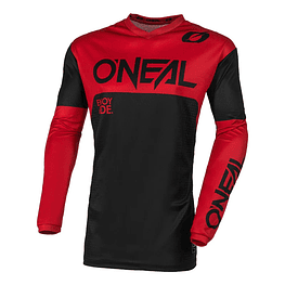 TRAJE ONEAL RACEWEAR MOTOCROSS ENDURO NEGRO/ROJO