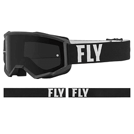 ANTIPARRAS FLY RACING FOCUS SAND NEGRA