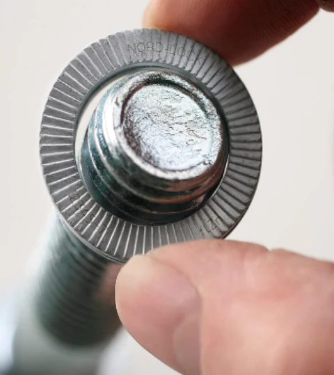 Golilla NL12 de acero con zinc NORD LOCK original