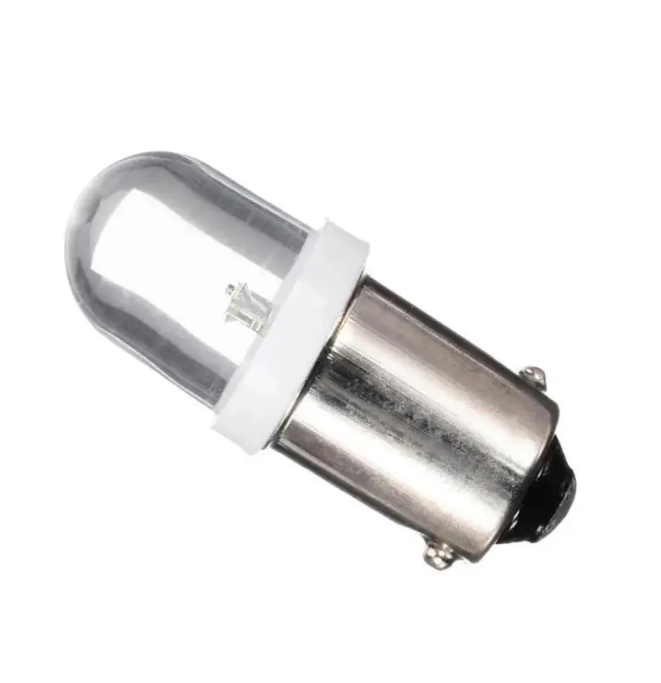 Ampolleta LED tipo Bayoneta 24V ba9s Blanca-pack 2unidades 3