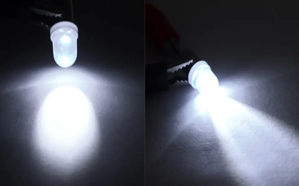 Ampolleta LED tipo Bayoneta 24V ba9s Blanca-pack 2unidades 5