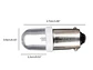 Ampolleta LED tipo Bayoneta 24V ba9s Blanca-pack 2unidades - Miniatura 6