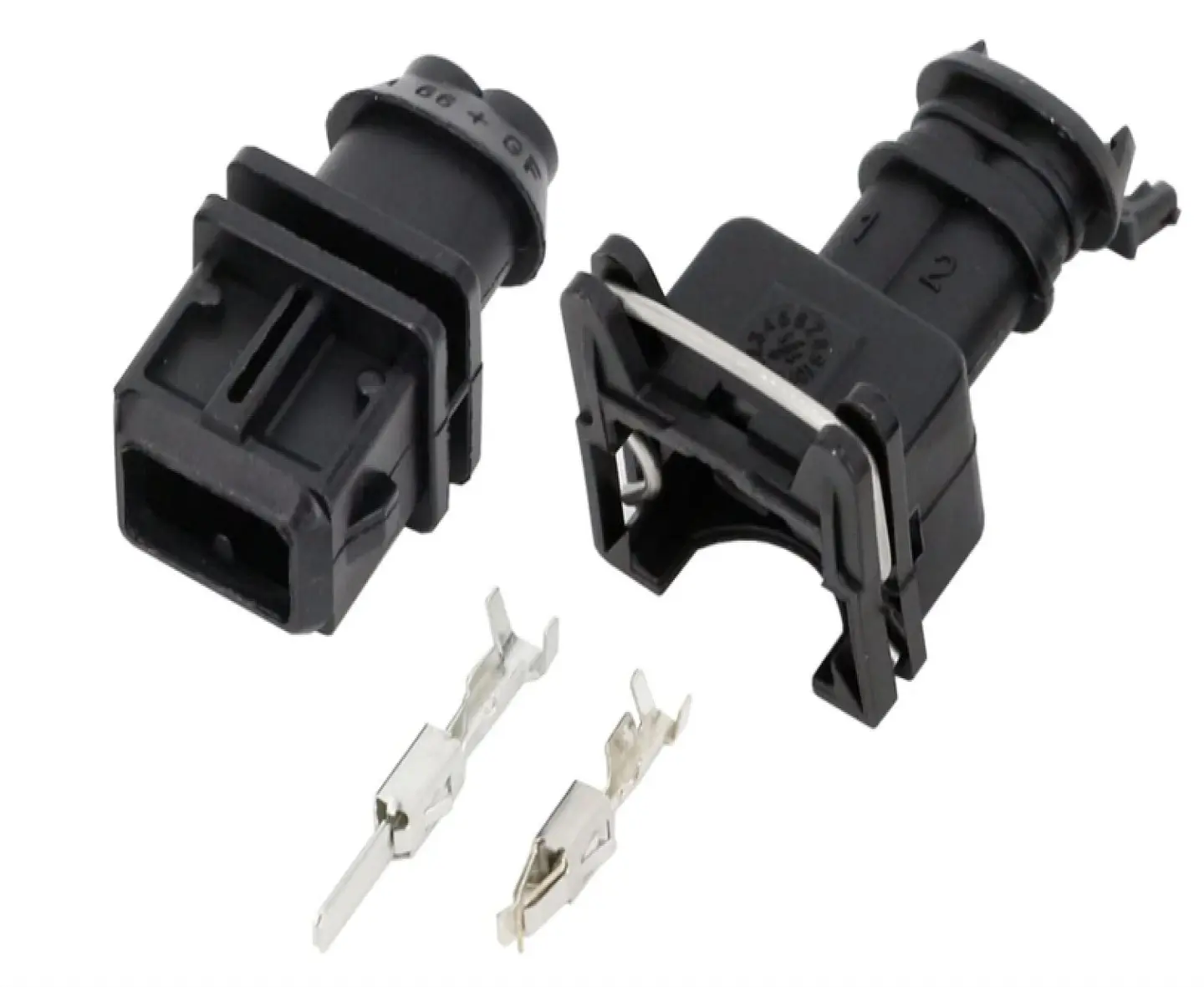 conector eléctrico automotriz impermeable de 2 pines 2