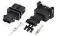 conector eléctrico automotriz impermeable de 2 pines - Miniatura 3