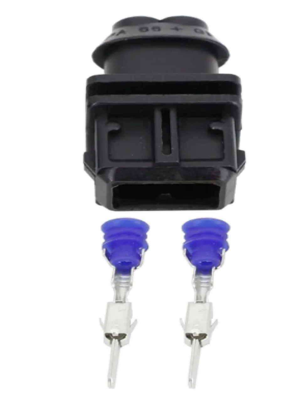 conector eléctrico automotriz impermeable de 2 pines 4