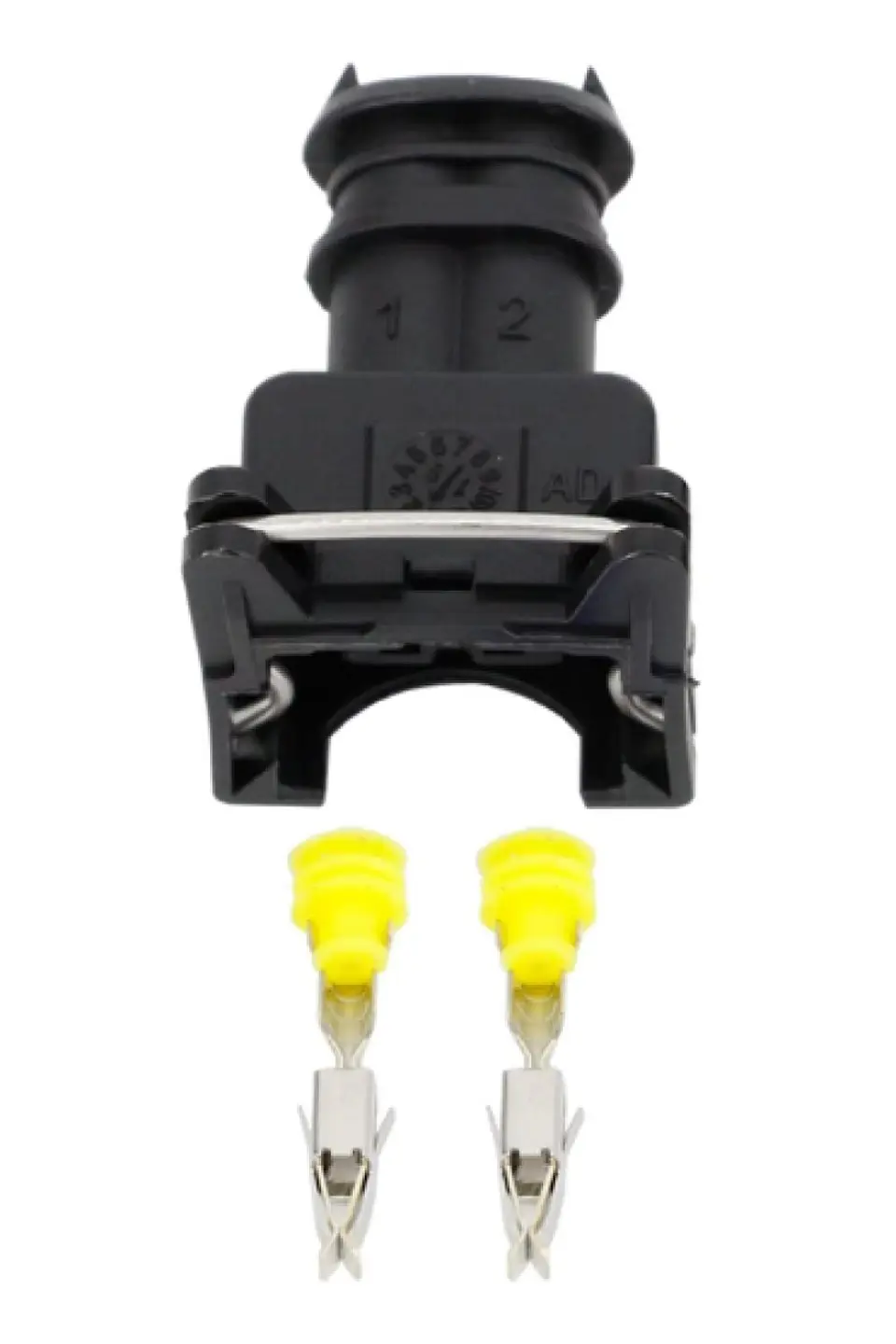 conector eléctrico automotriz impermeable de 2 pines 5