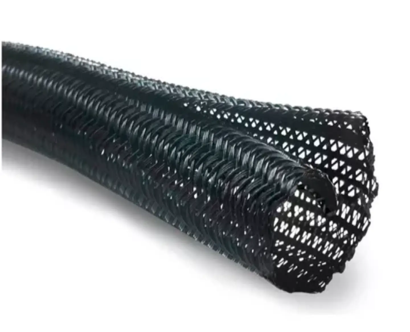 Malla Trenzada Para Cable 8mm 10mts Negro 3