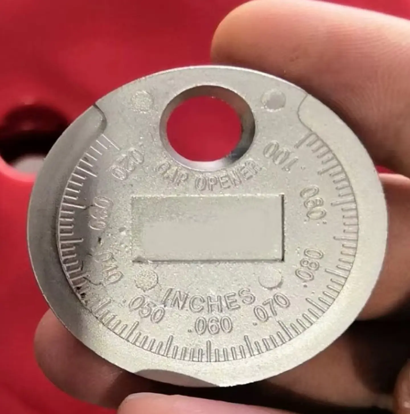 Calibrador/Feeler de Bujias Tipo Moneda 3