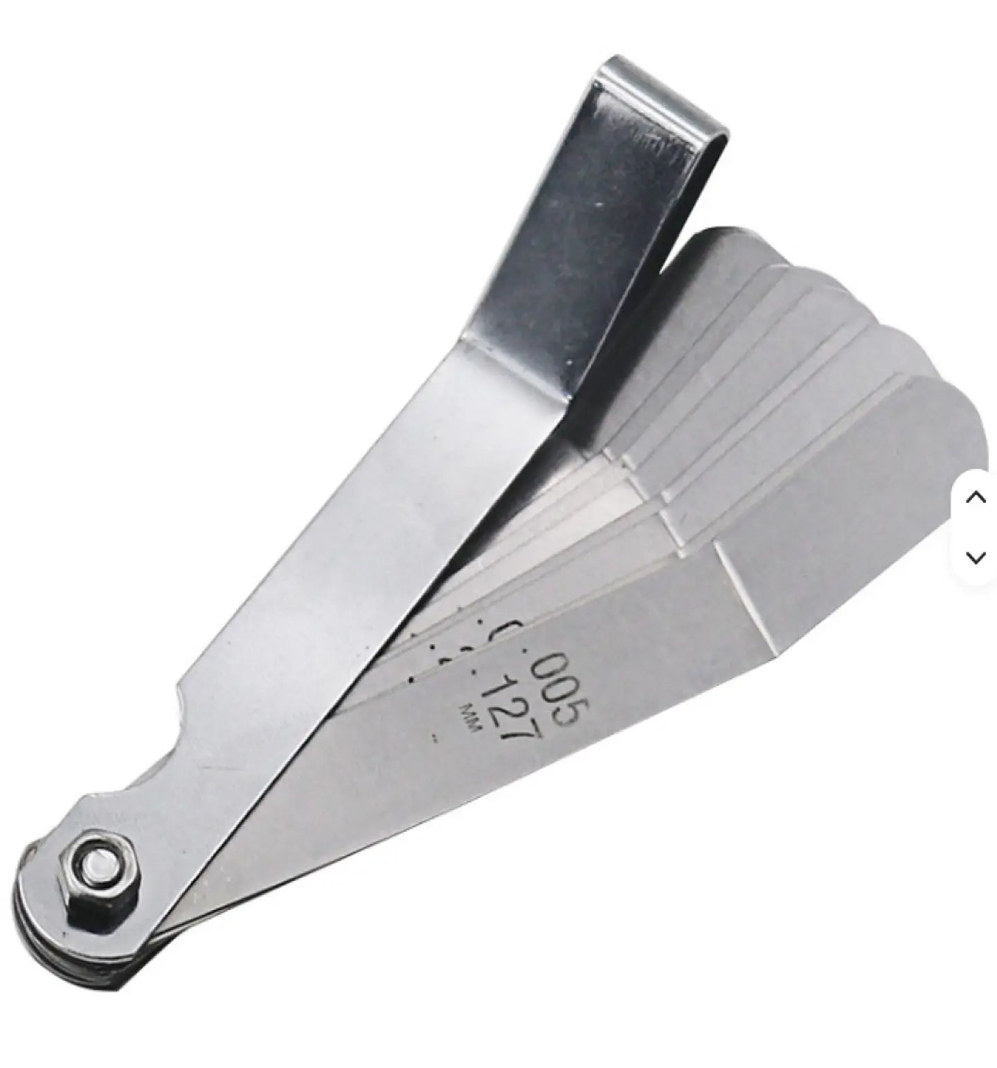 Calibrador de Galgas Curvo 16 Hojas - Tipo Abanico 4