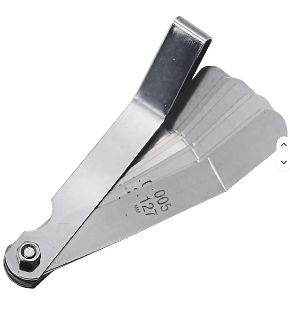Calibrador de Galgas Curvo 16 Hojas - Tipo Abanico 4