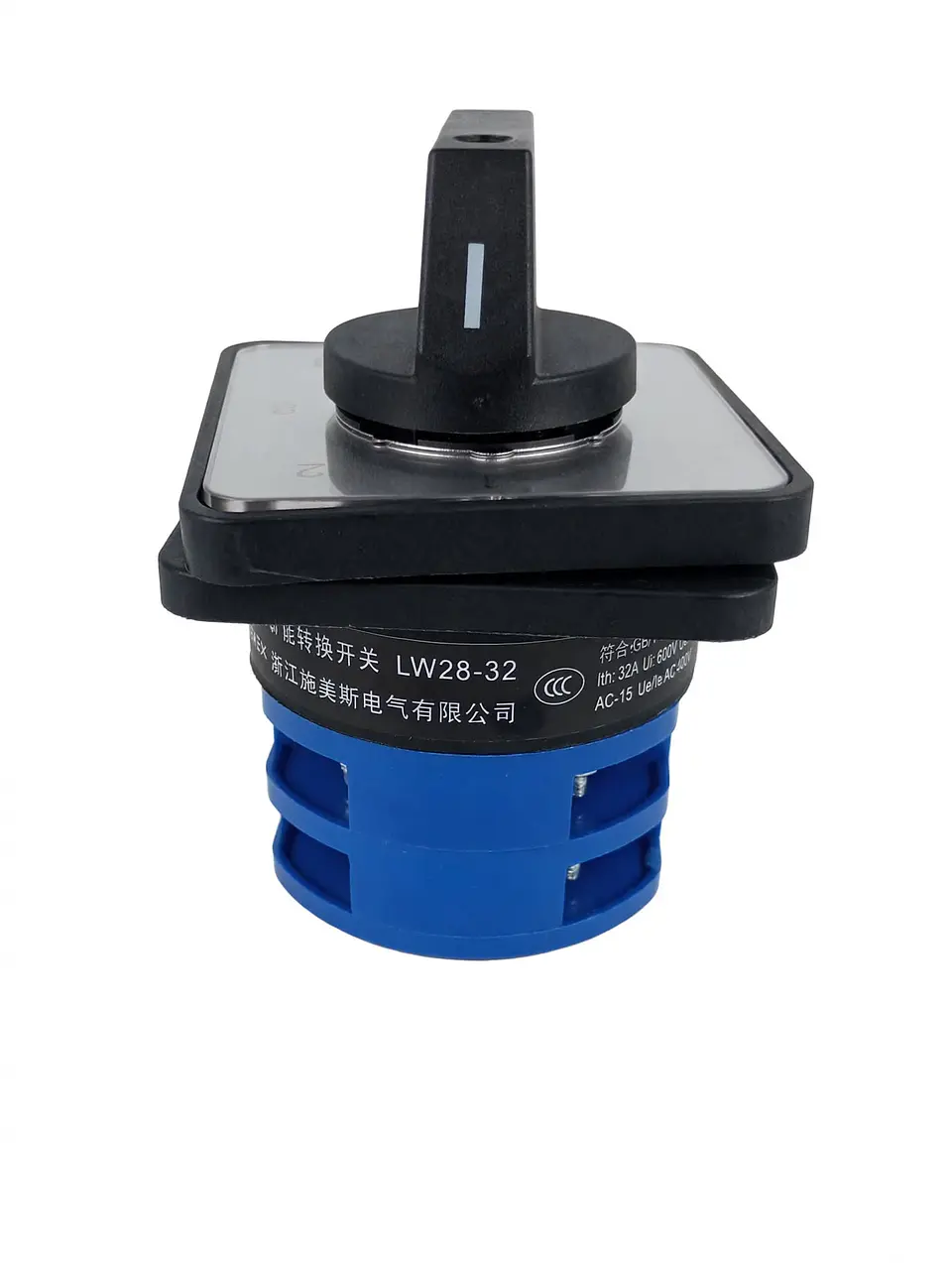 Selector Conmutador Rotativo Universal 4 Posiciones 32A LW28-32 Tipo Pacco 5