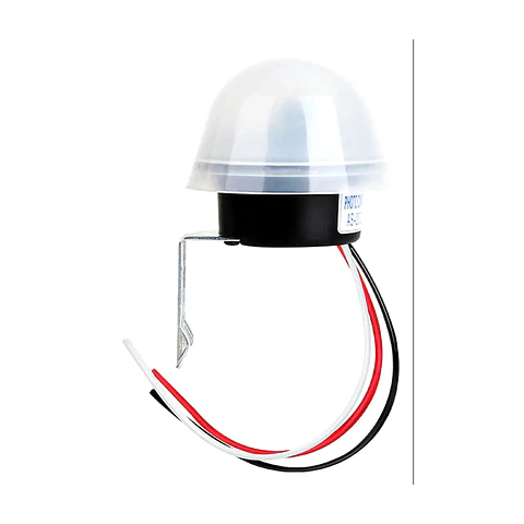 Interruptor Fotocelda Automático AS-20 Sensor Luz Día/Noche Lluvia Pack 2uds