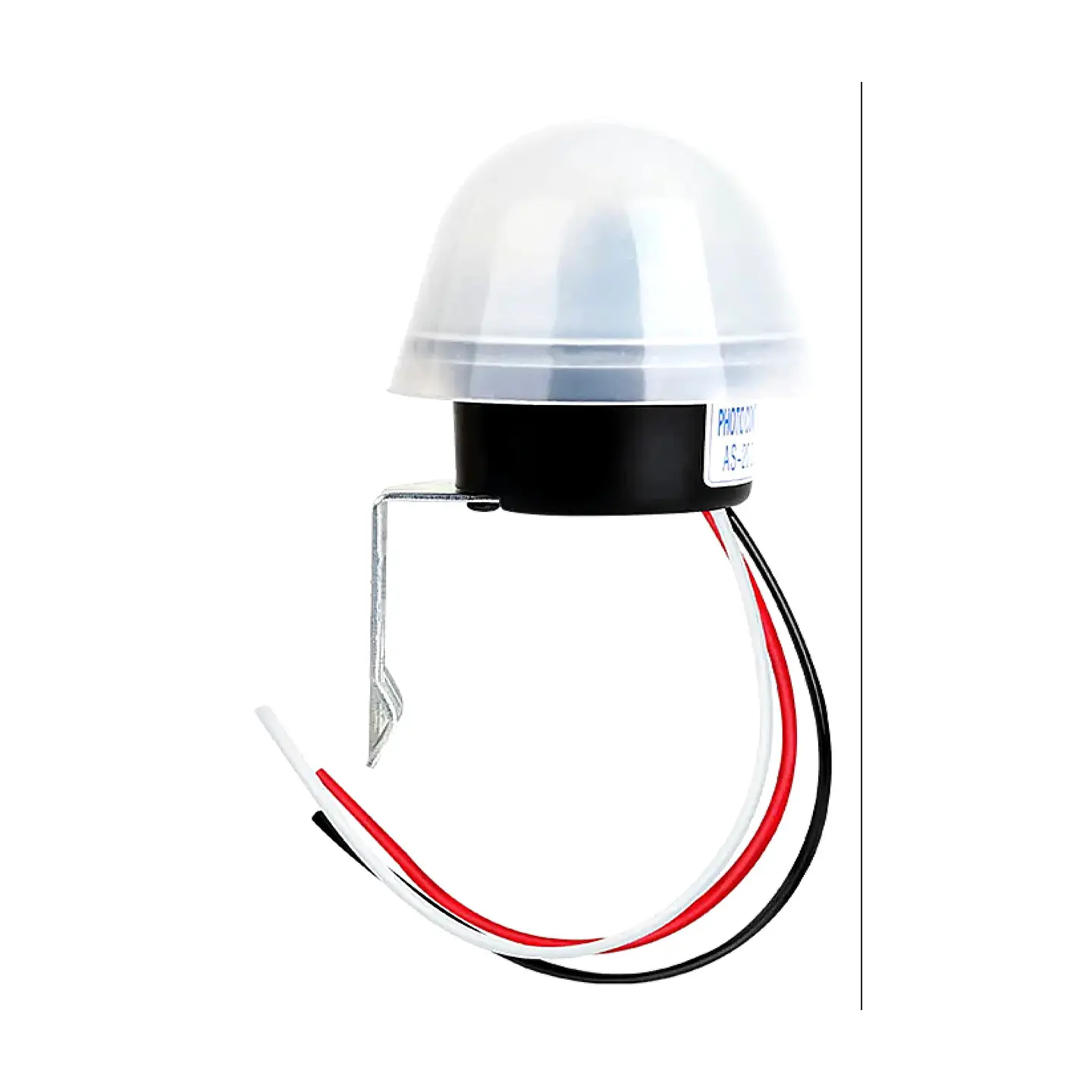 Interruptor Fotocelda Automático AS-20 Sensor Luz Día/Noche Lluvia Pack 2uds 1