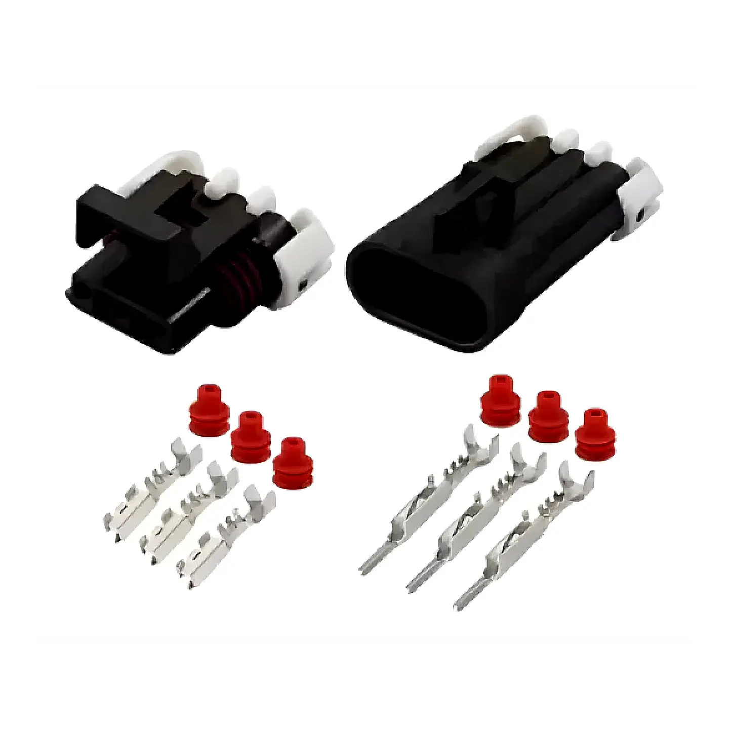Kit Conector Delphi 3 vías impermeable GT150 Macho/Hembra 1
