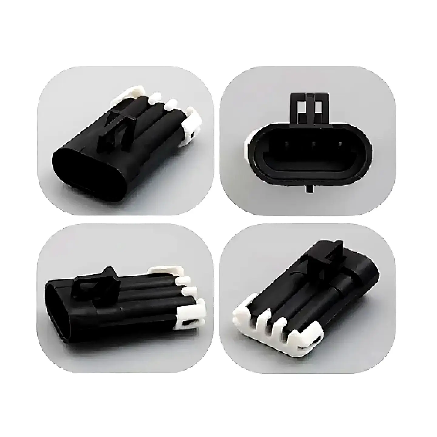 Kit Conector Delphi 3 vías impermeable GT150 Macho/Hembra 6
