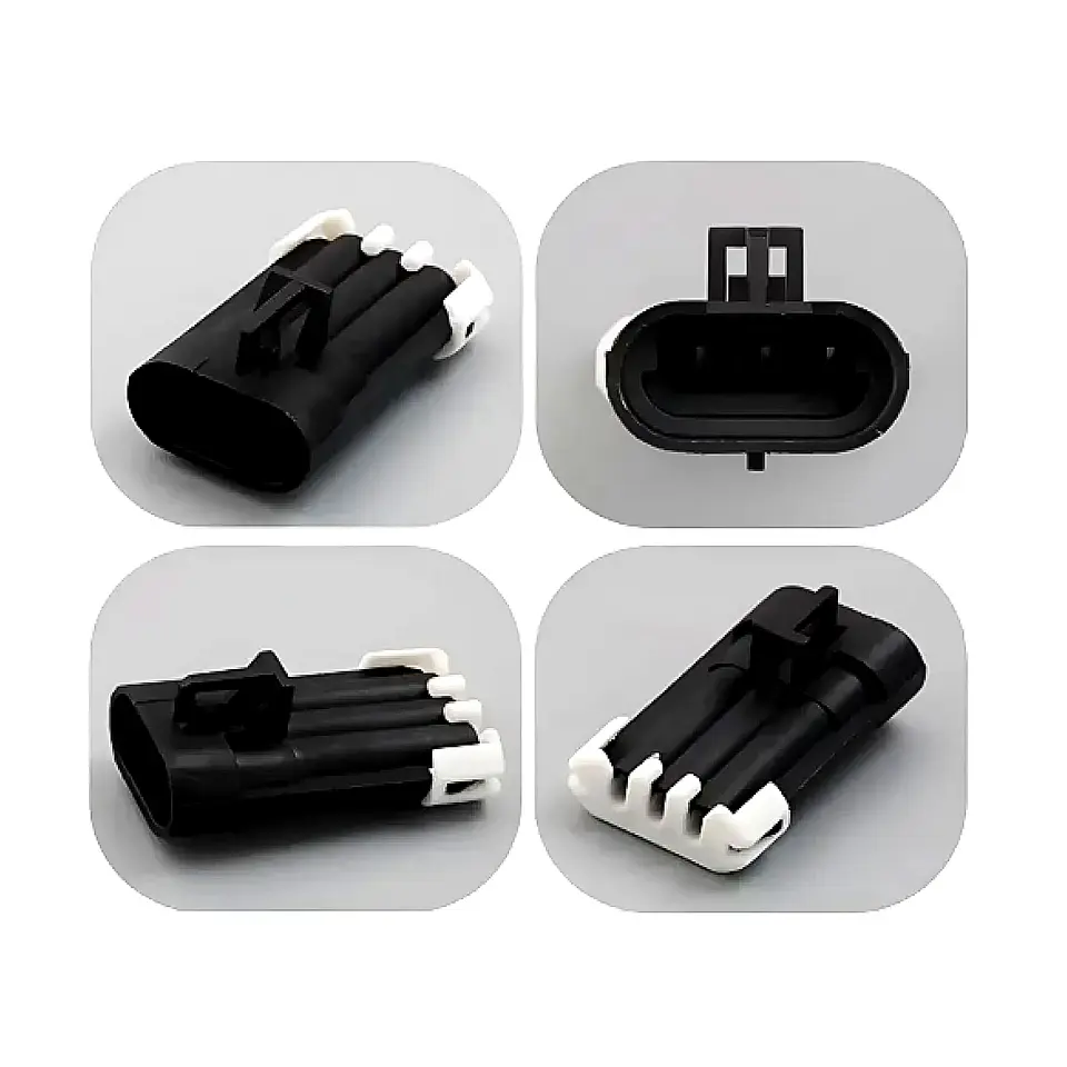 Kit Conector Delphi 3 vías impermeable GT150 Macho/Hembra 6