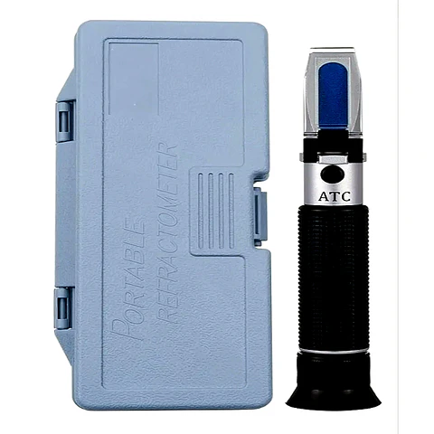 Refractómetro Mecánico Automotriz 4-IN-1- AdBlue, Glicol y Líquido de Batería