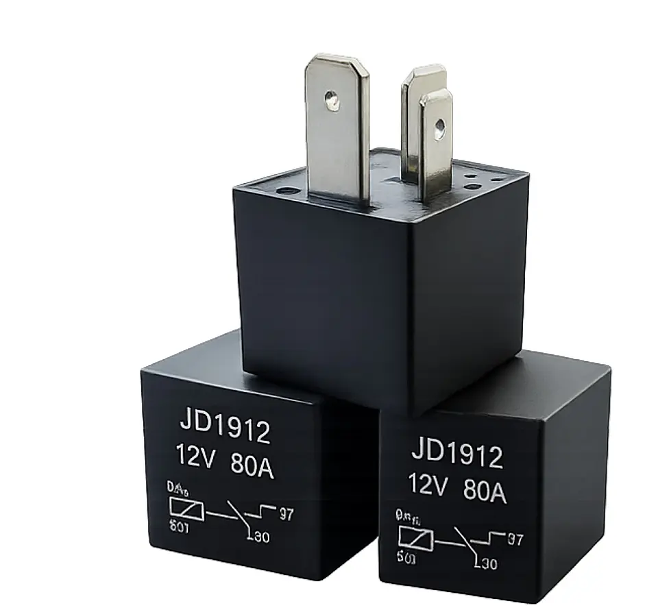 Relé Automotriz De 12v, 4 Pines- 80 Amperios 3