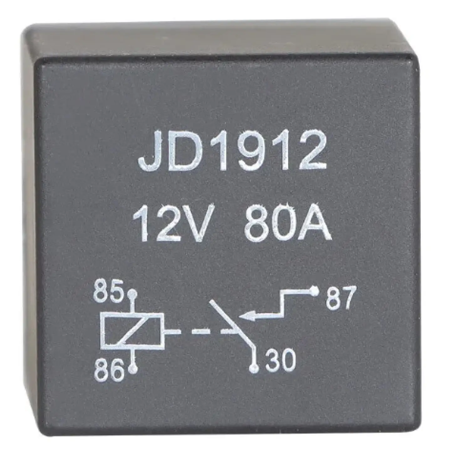 Relé Automotriz De 12v, 4 Pines- 80 Amperios 2