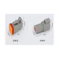 Kit Enchufe Conector Impermeable  DT 2 Pines con Cable (Macho y Hembra) - Miniatura 4