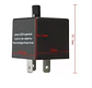 Relé Flasher Intermitente LED de 3 Pines Ajustable 12V - Miniatura 4