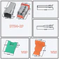 Kit Conector Deutsch DT 2Pines DT04-2P / DT06-2S  - Miniatura 3