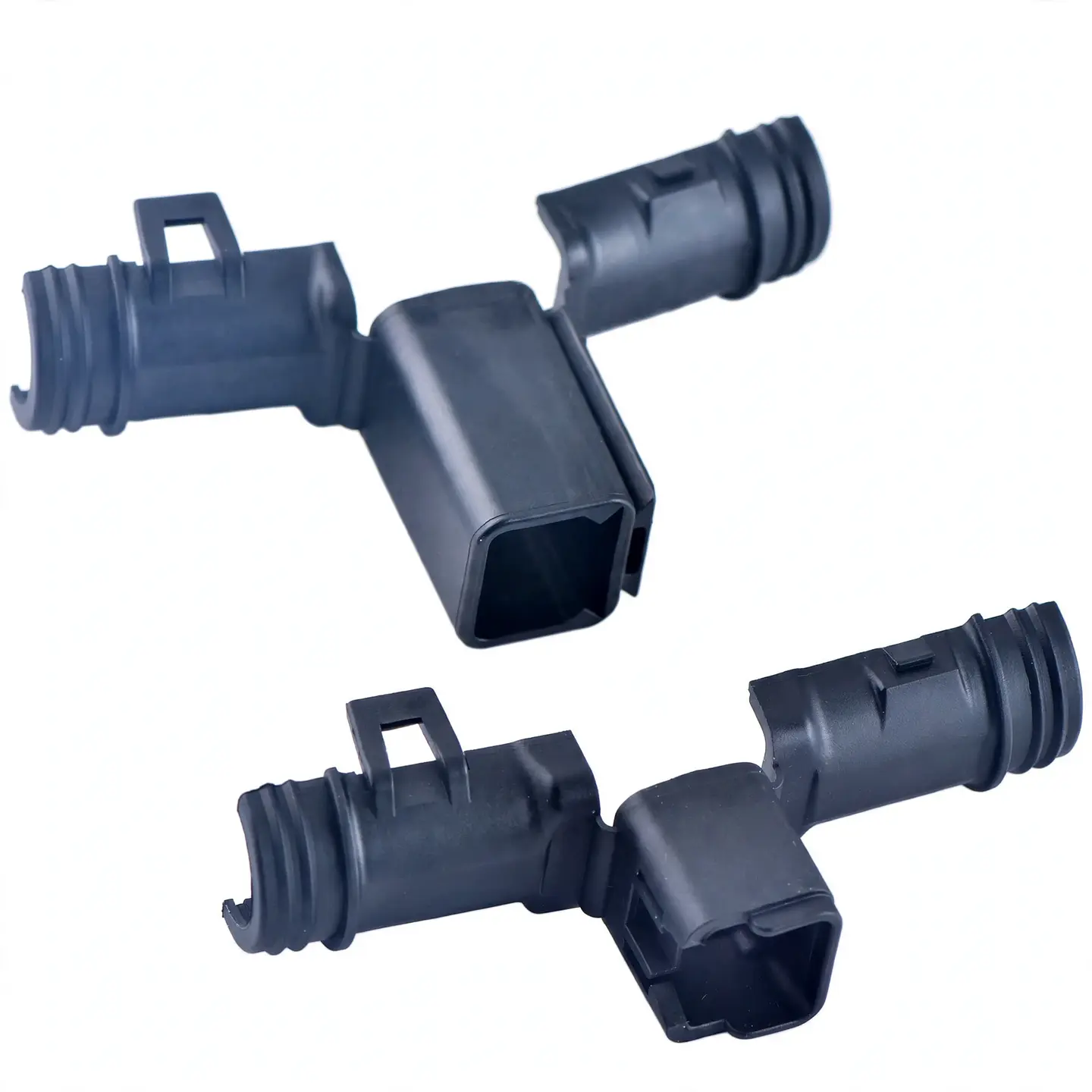 Kit Carcasa para conector DT 2Pin Protección Trasera Deutsch - Backshell Negra PA66 1