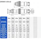 Conector Aviación GX12 4 Pines Macho-Hembra Recto - Docking Type - Metal 12mm Soldable - Miniatura 7