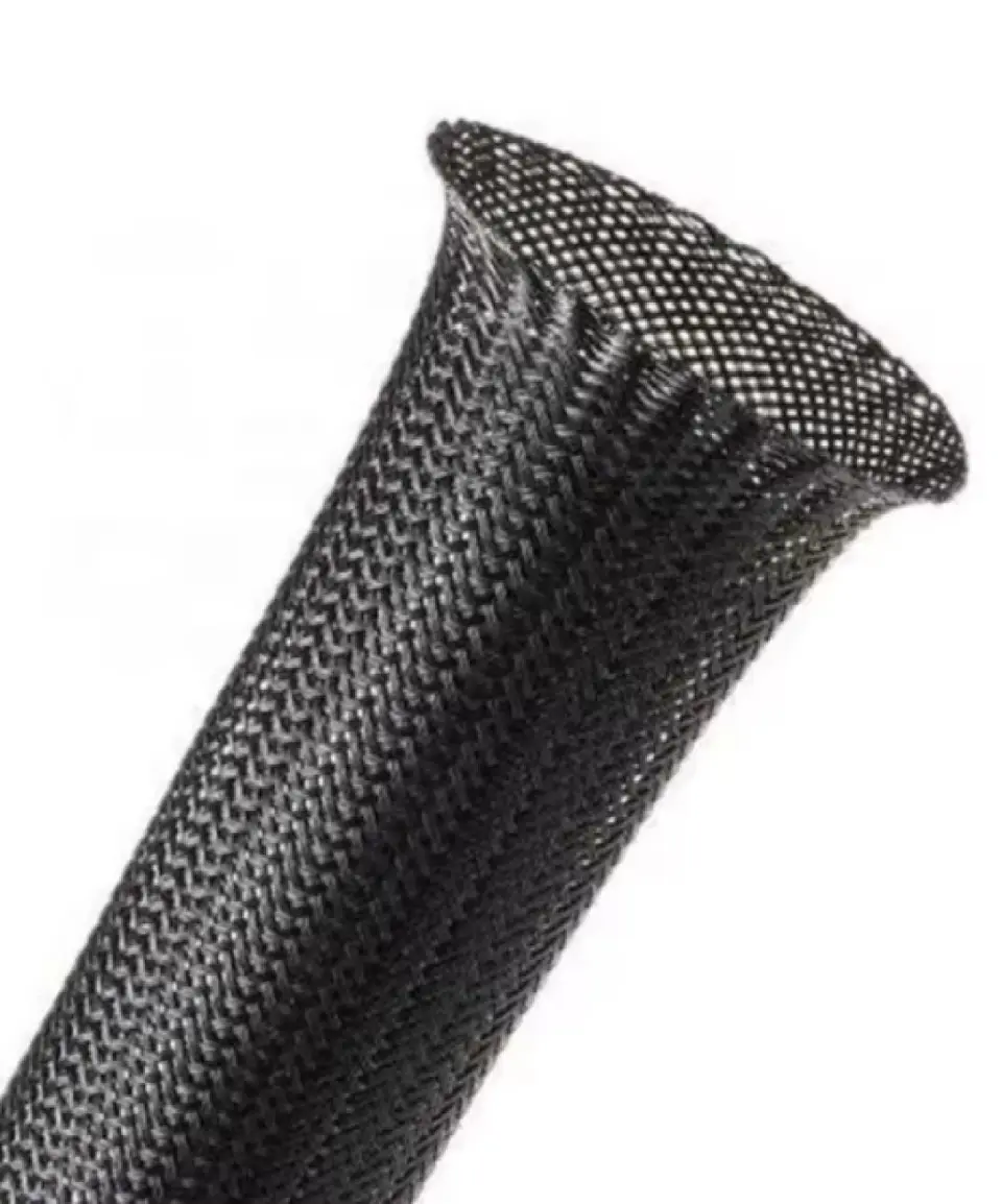 Funda Trenzada Expandible 12mm (8-20mm) - Malla Protectora de Cables PET 1