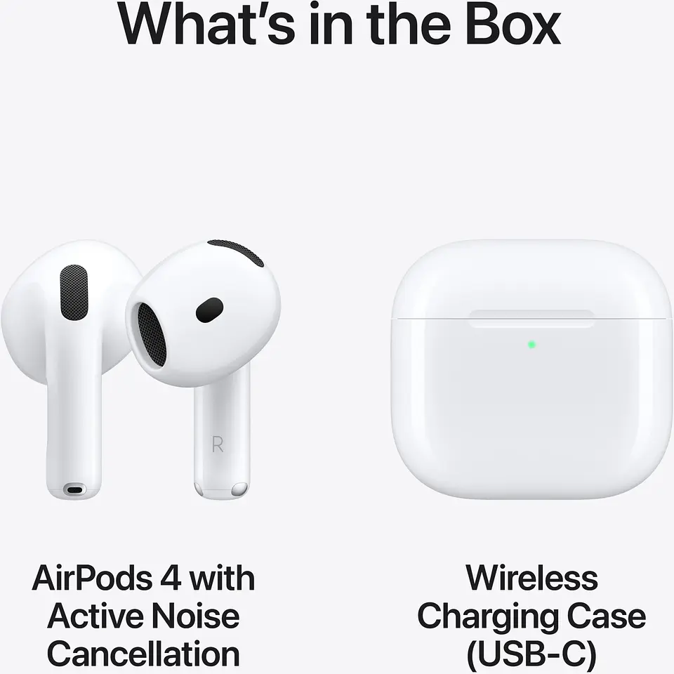 AirPods 4 con Cancelación Activa de Ruido 6