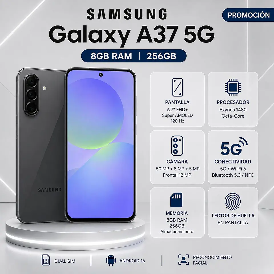 Samsung Galaxy A37 5G 128GB 10