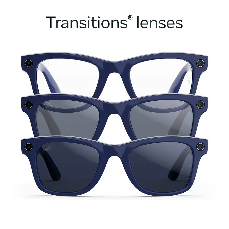Ray-Ban Meta Wayfarer (2ª Gen) Transitions 1