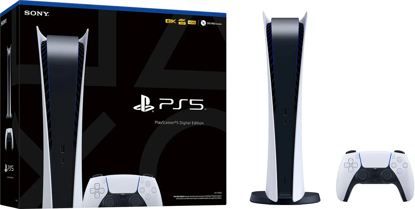 PlayStation 5 Digital 825GB 10