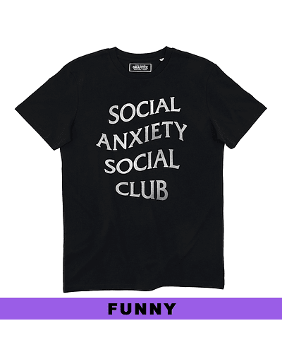 Social Anxiety Social Club Tee - Tee-shirt streetwear