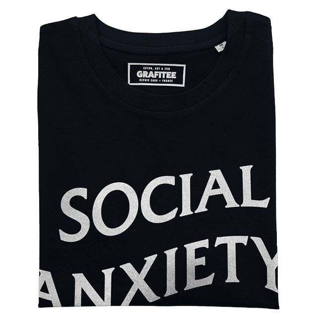 Camiseta Social Anxiety Social Club - Camiseta Streetwear