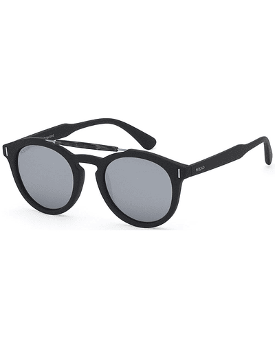 Unisex Double Bridge Round Sunglasses