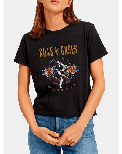 T-Shirt Dos Guns N' Roses Para Adulto