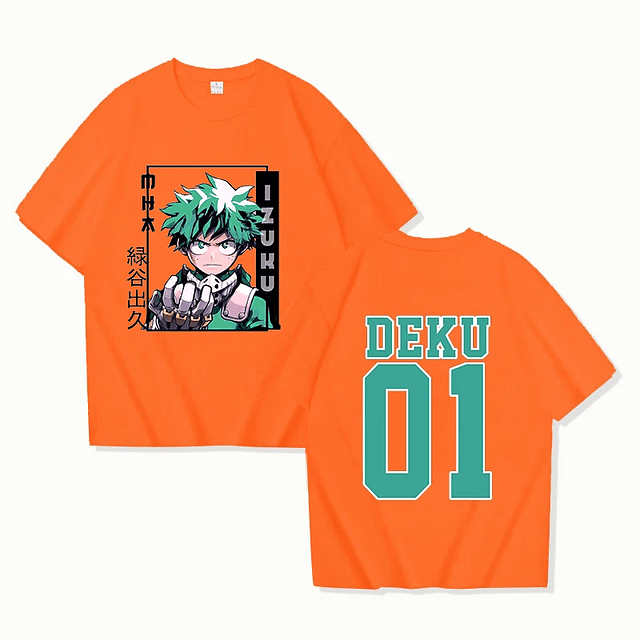 T-shirt d'été drôle Deku 9