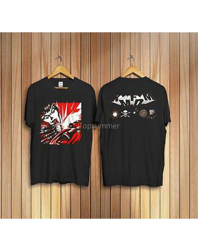 Camiseta vintage de rock alternativo de los años 90 Kmfdm Band