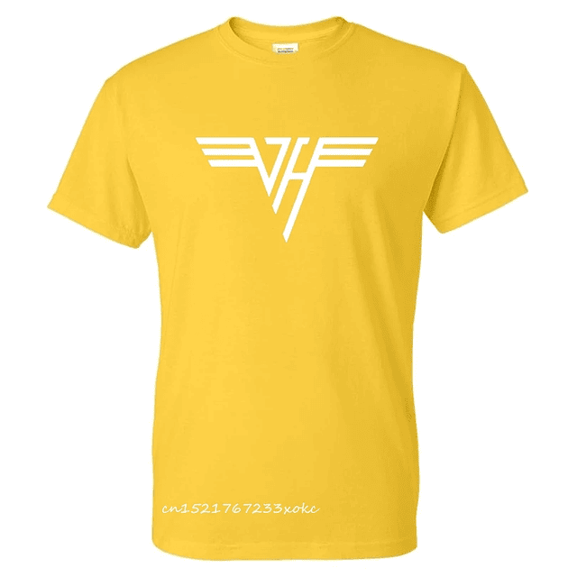 Van Halen Printed T-Shirt Men Casual Streetwear 7