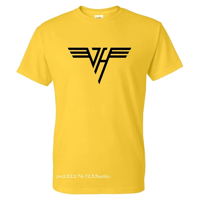 Van Halen T-Shirt Imprimé Hommes Streetwear Décontracté 14