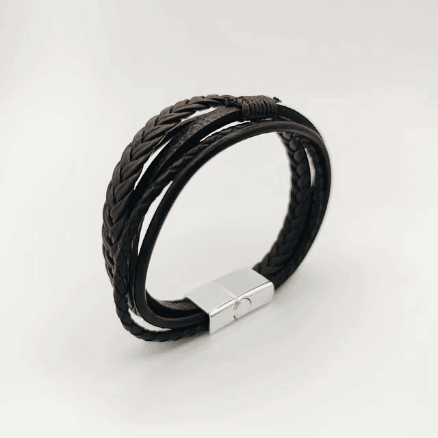 Braided Leather Bracelet 10